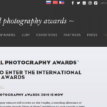 1. Internationa Photography Award – Top websites photography contest – learn photography free – masterphotography.info